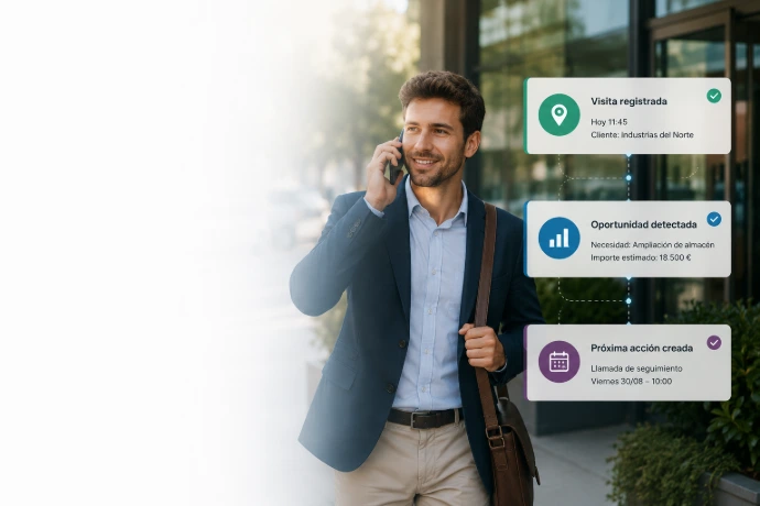 CRM con inteligencia artificial para equipos comerciales